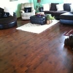 Hand scrapped hardwood