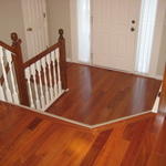 AFTER - Front entry landing.