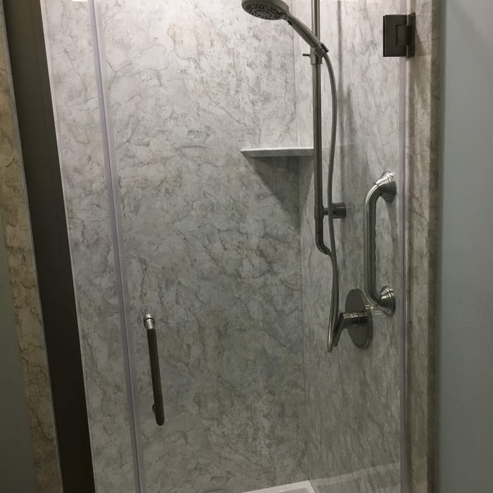 Windstorm Marble Shower