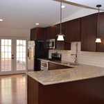 Completed kitchen