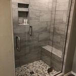 Walk in shower