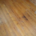 Resanding hardwood floors
