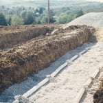 Installing residential seepage bed