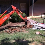 concrete and drain restorations