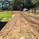 Grading for Asphalt Driveway