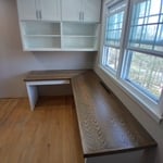 Custom Desk & Cabinetry