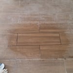 Grout haze pre test picture