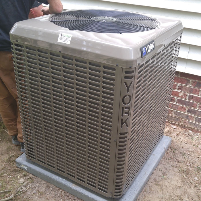 York Heat Pump Install