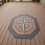 Composite Deck with Compass