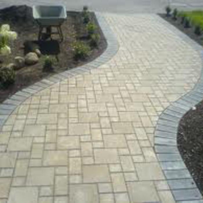 Paver walkway