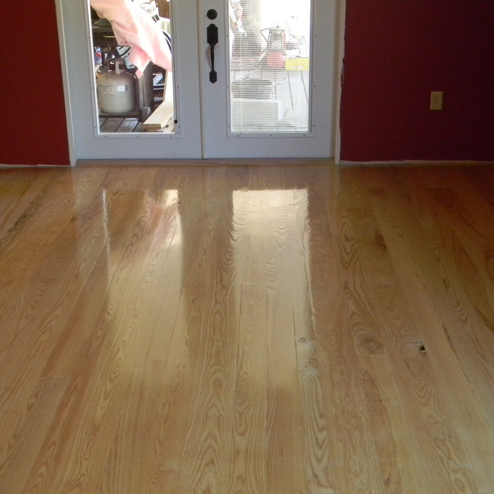 Family room new floor