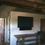 Yet another flat TV install
