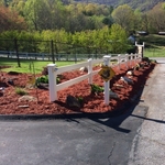 Fencing at a Fletcher residence