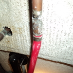 pex tub broken
