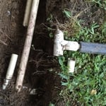 sprinkler system pipe repair