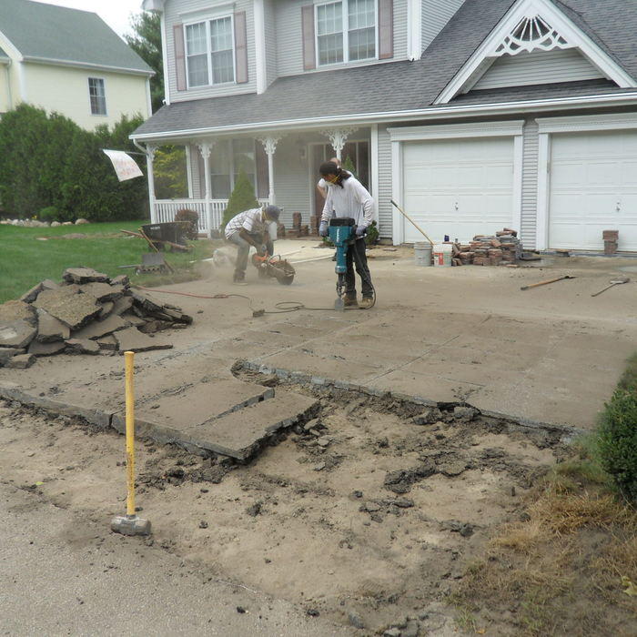 Prep of Driveway