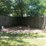 Clearing area to start foundation
