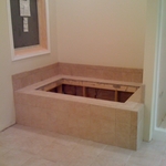 New tub install
