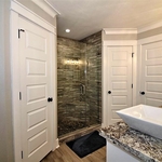 Master walk in shower