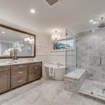 Master Bath in Ortega