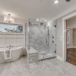 Master Bath in Ortega