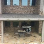 patio cover w/shingles