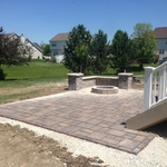 Paver Patio almost finished