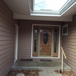 After Installation of Insulated Vinyl siding