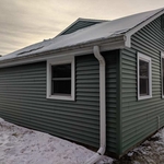 After: Installation Insulated Vinyl Siding