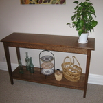 Buffet table (quarter sawn white oak)