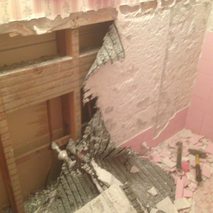 Bathroom renovation