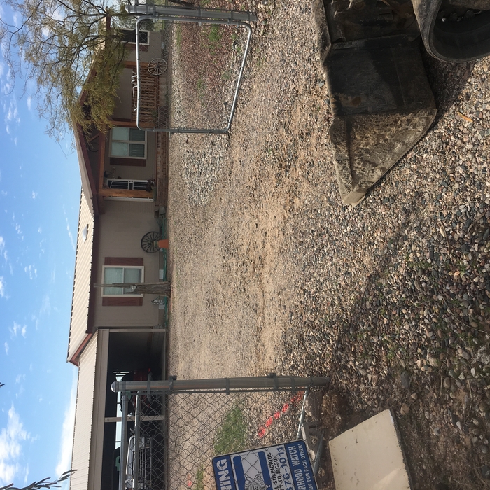 Driveway entrance