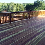 Beautiful new Redwood Decking