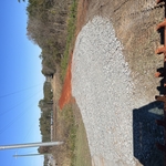 Construction entrance install