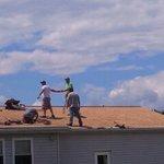 New complete roof and gutter system