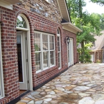 Flag Stone Back Terrace