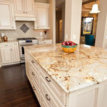 Custom kitchen,granite tops and hardwood flooring