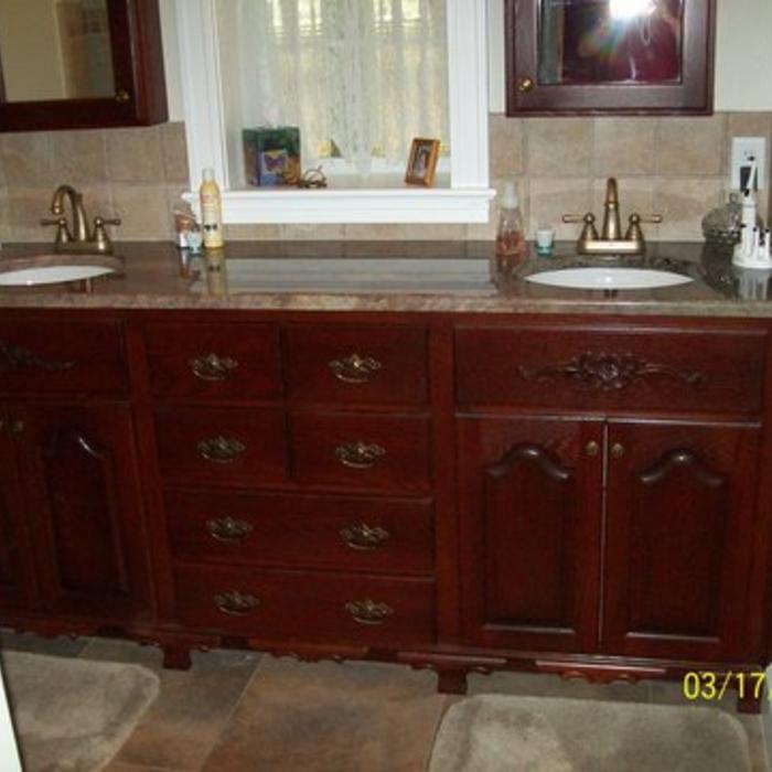 Old Oaken Vanity