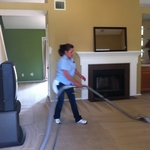 cleaning a large room (very dirty)