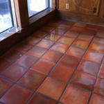 before we stripped floor