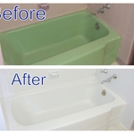 Bathtub and Wall Tile Refinishing