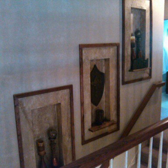 John can create these anyware in your home.