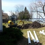 Drain pip replacement