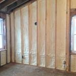 Finished wall section