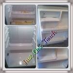 Before and After Fridge