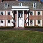 Home with wreaths