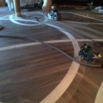 start the sanding process