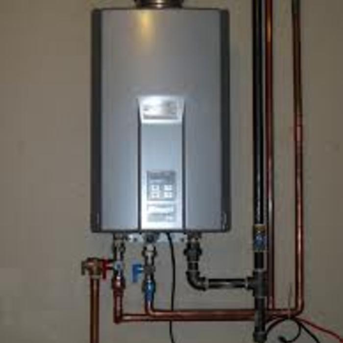 Tankless hot water