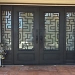 Exterior Iron Door
