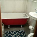refinished cast iron tub